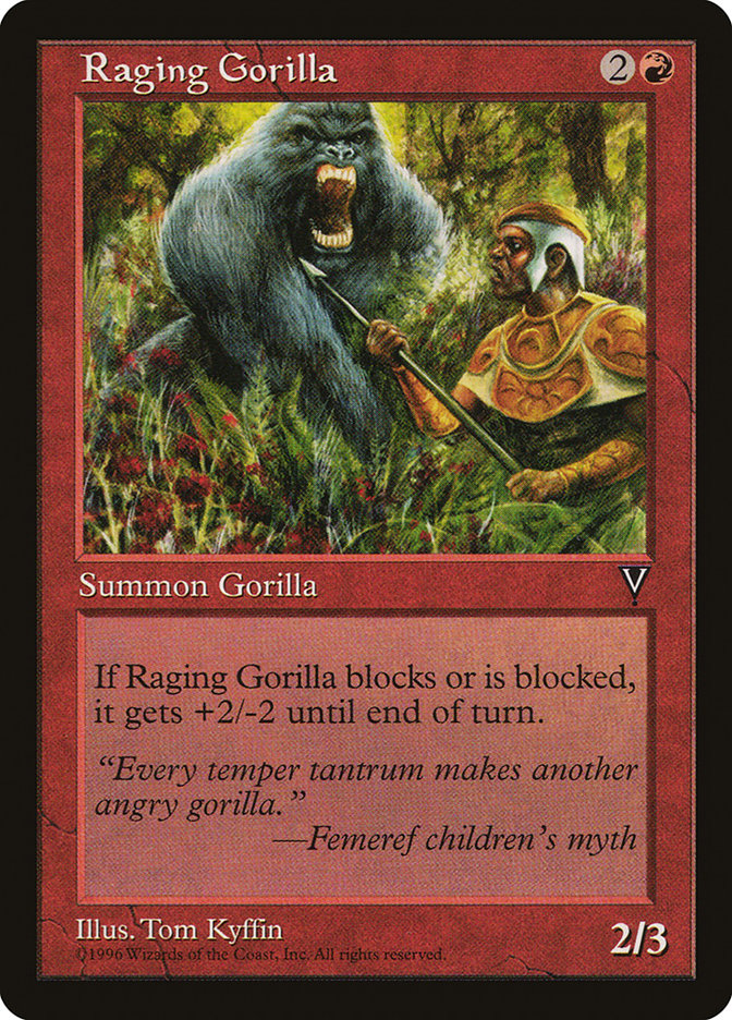 Raging Gorilla [Visions] | Red Riot Games CA