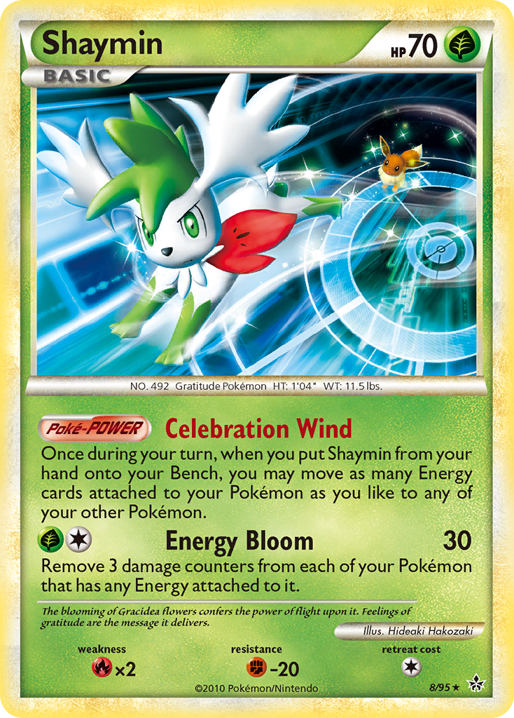 Shaymin (8/95) [HeartGold & SoulSilver: Unleashed] | Red Riot Games CA
