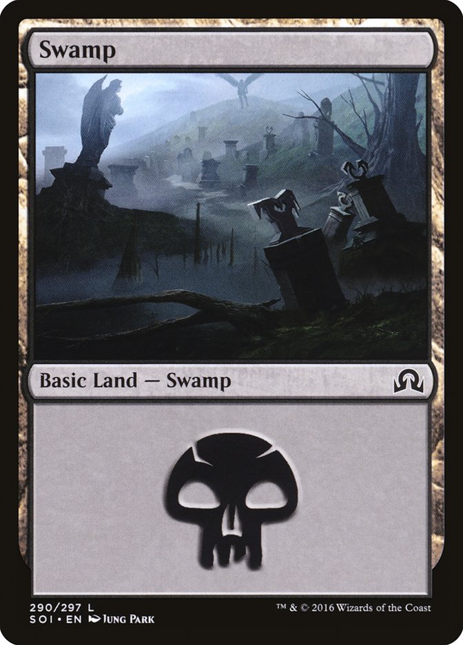 Swamp (290) [Shadows over Innistrad] | Red Riot Games CA