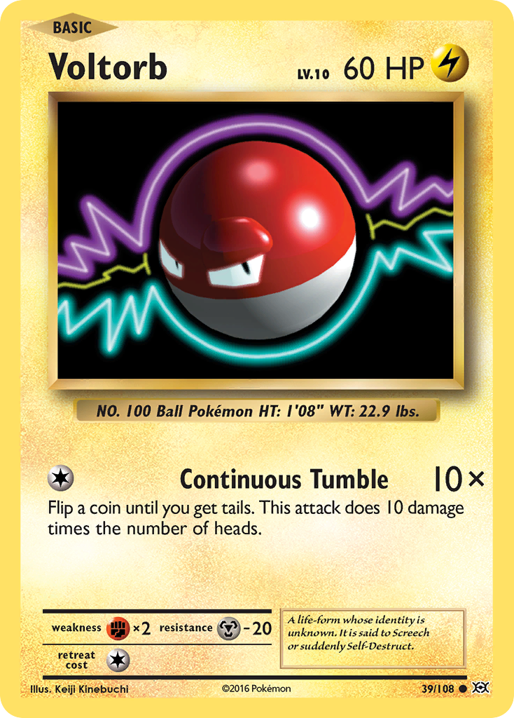 Voltorb (39/108) [XY: Evolutions] | Red Riot Games CA