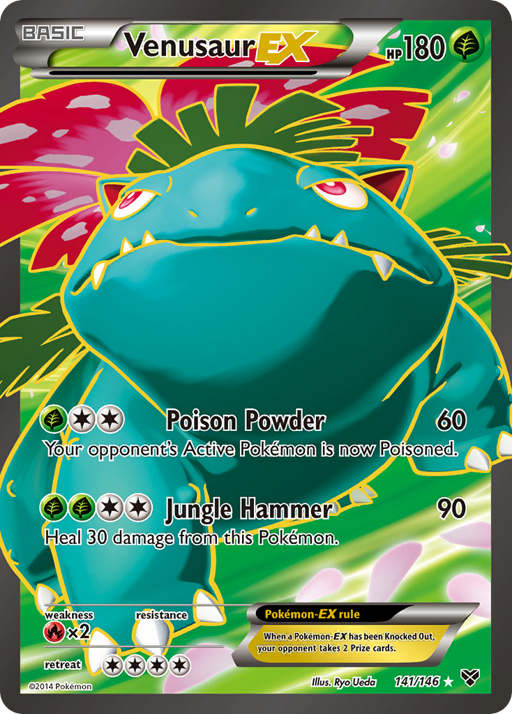 Venusaur EX (141/146) [XY: Base Set] | Red Riot Games CA