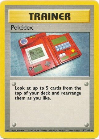 Pokedex (87/102) [Base Set Unlimited] | Red Riot Games CA