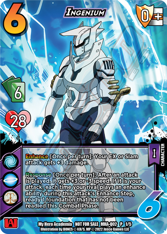 Ingenium [My Hero Academia Promo Cards]