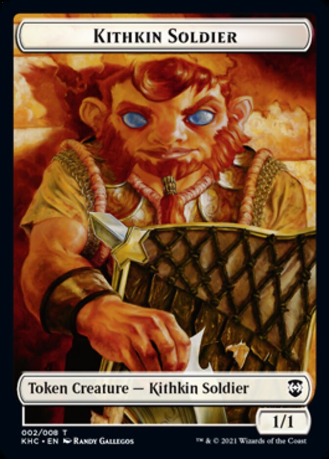 Kithkin Soldier Token [Kaldheim Commander Tokens] | Red Riot Games CA