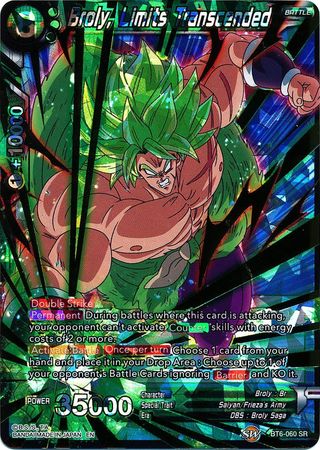 Broly, Limits Transcended (BT6-060) [Destroyer Kings] | Red Riot Games CA