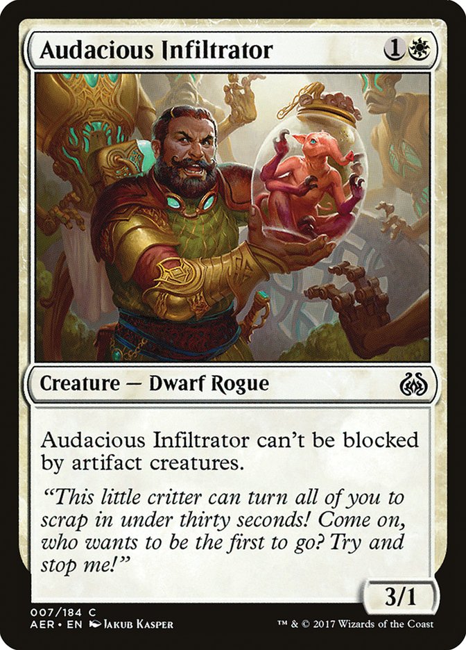 Audacious Infiltrator [Aether Revolt] | Red Riot Games CA