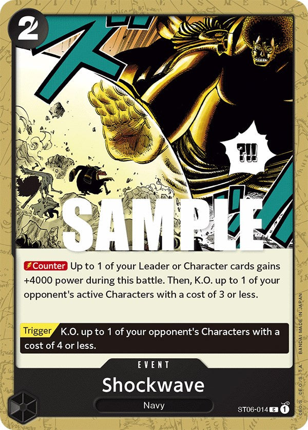 Shockwave [Starter Deck: Absolute Justice] – Red Riot Games CA