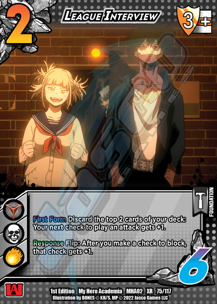 League Interview (XR) [Crimson Rampage]