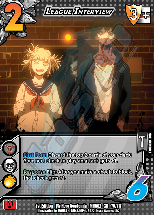 League Interview (XR) [Crimson Rampage]