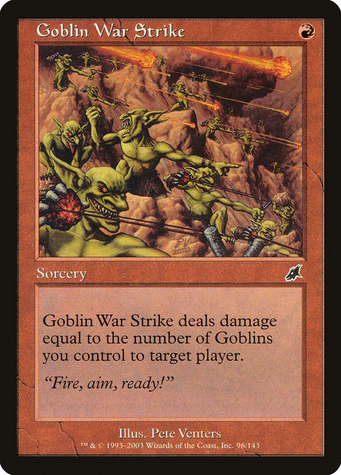 Goblin War Strike [Scourge] | Red Riot Games CA