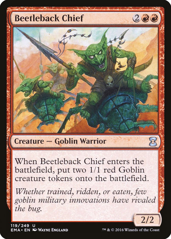 Beetleback Chief [Eternal Masters] | Red Riot Games CA