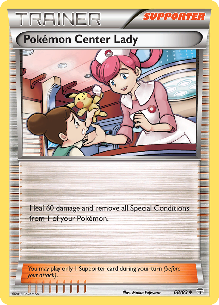 Pokemon Center Lady (68/83) [XY: Generations] | Red Riot Games CA
