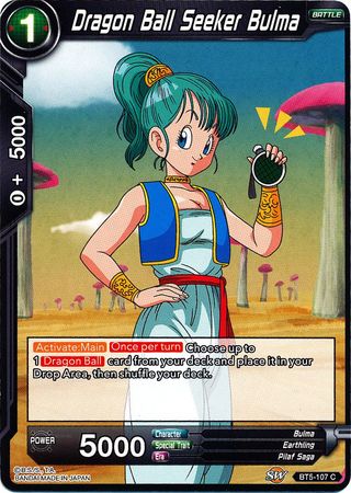 Dragon Ball Seeker Bulma (BT5-107) [Miraculous Revival] | Red Riot Games CA