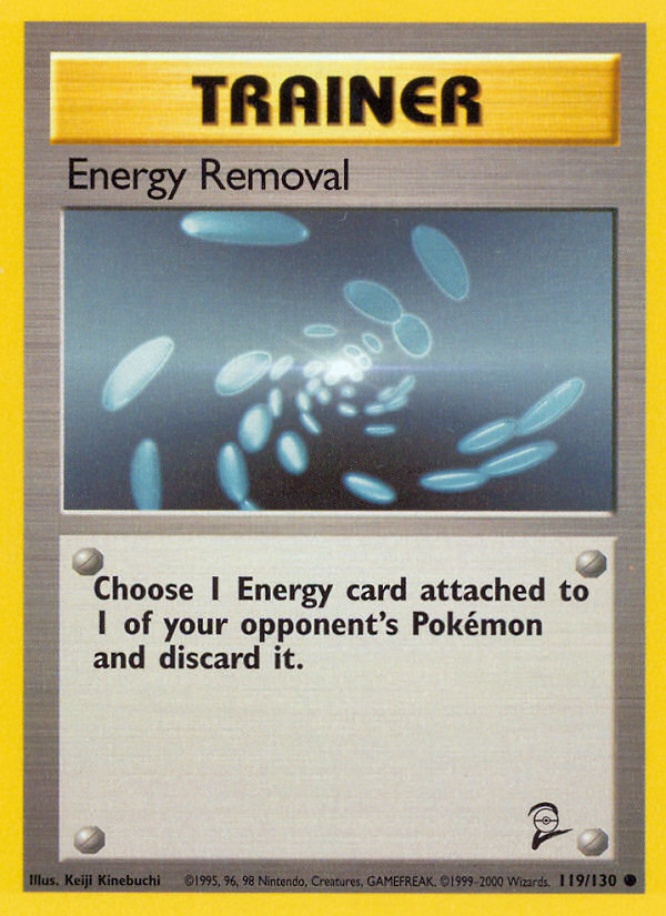 Energy Removal (119/130) [Base Set 2] | Red Riot Games CA