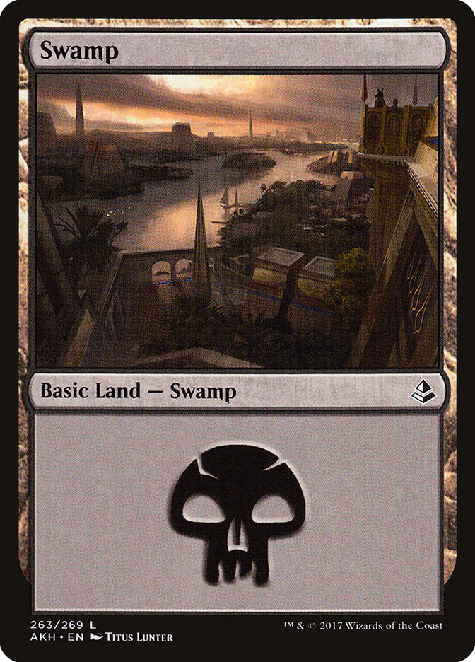 Swamp (263) [Amonkhet] | Red Riot Games CA