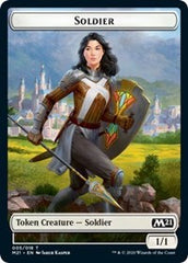 Soldier // Weird Double-Sided Token [Core Set 2021 Tokens] | Red Riot Games CA