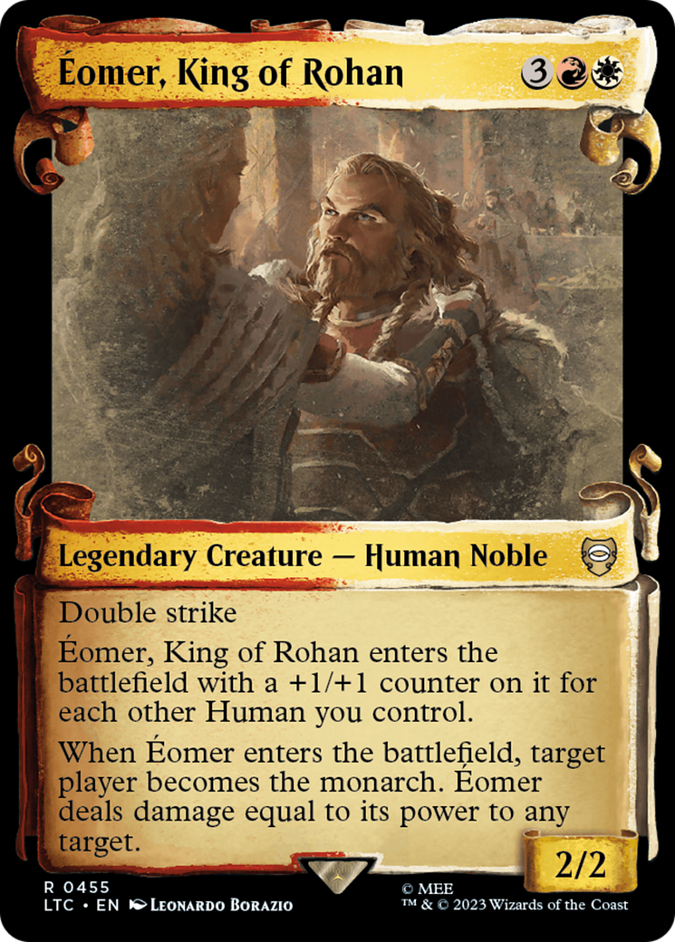 Eomer, King of Rohan [The Lord of the Rings: Tales of Middle-Earth Commander Showcase Scrolls] | Red Riot Games CA