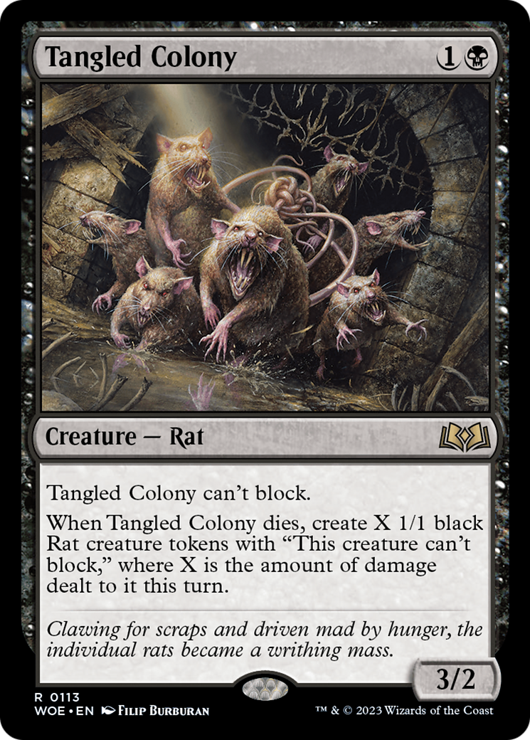 Tangled Colony [Wilds of Eldraine] | Red Riot Games CA