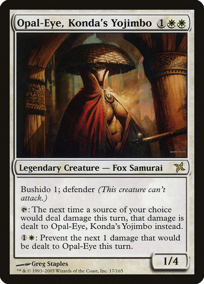 Opal-Eye, Konda's Yojimbo [Betrayers of Kamigawa] | Red Riot Games CA
