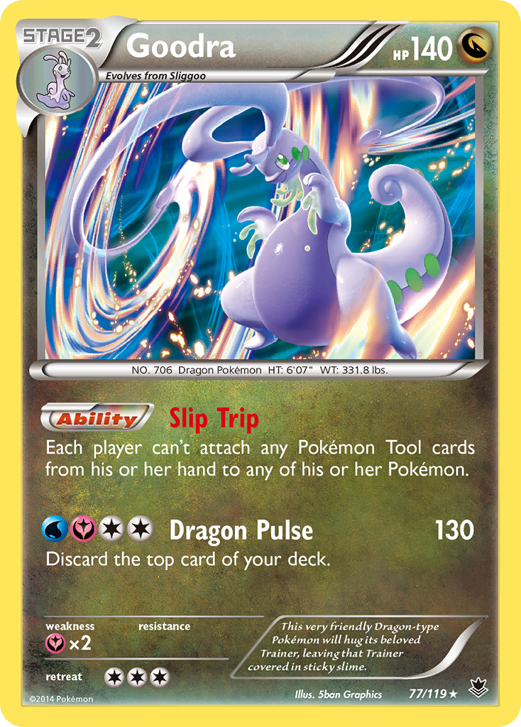Goodra (77/119) [XY: Phantom Forces] | Red Riot Games CA
