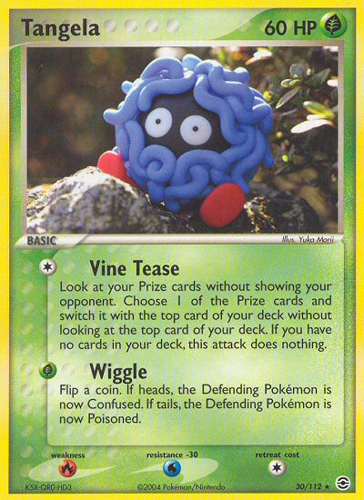 Tangela (30/112) [EX: FireRed & LeafGreen] | Red Riot Games CA