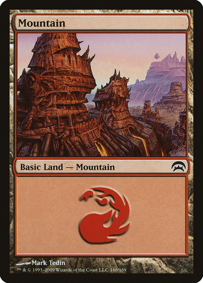 Mountain (160) [Planechase] | Red Riot Games CA