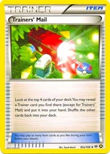 Trainers' Mail (92a/108) (Alternate Art Promo) [XY: Roaring Skies] | Red Riot Games CA
