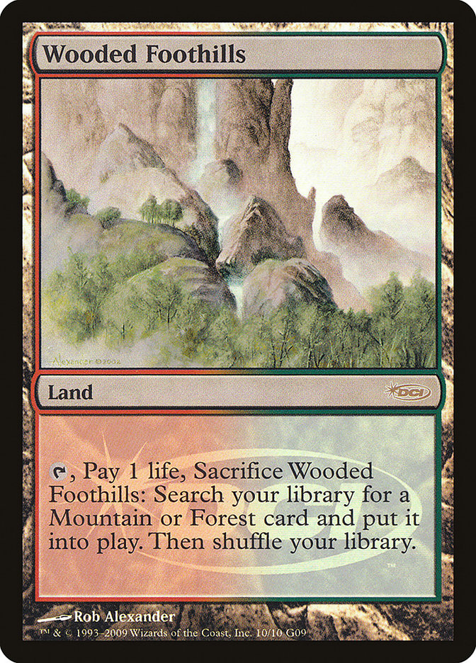 Wooded Foothills [Judge Gift Cards 2009] | Red Riot Games CA