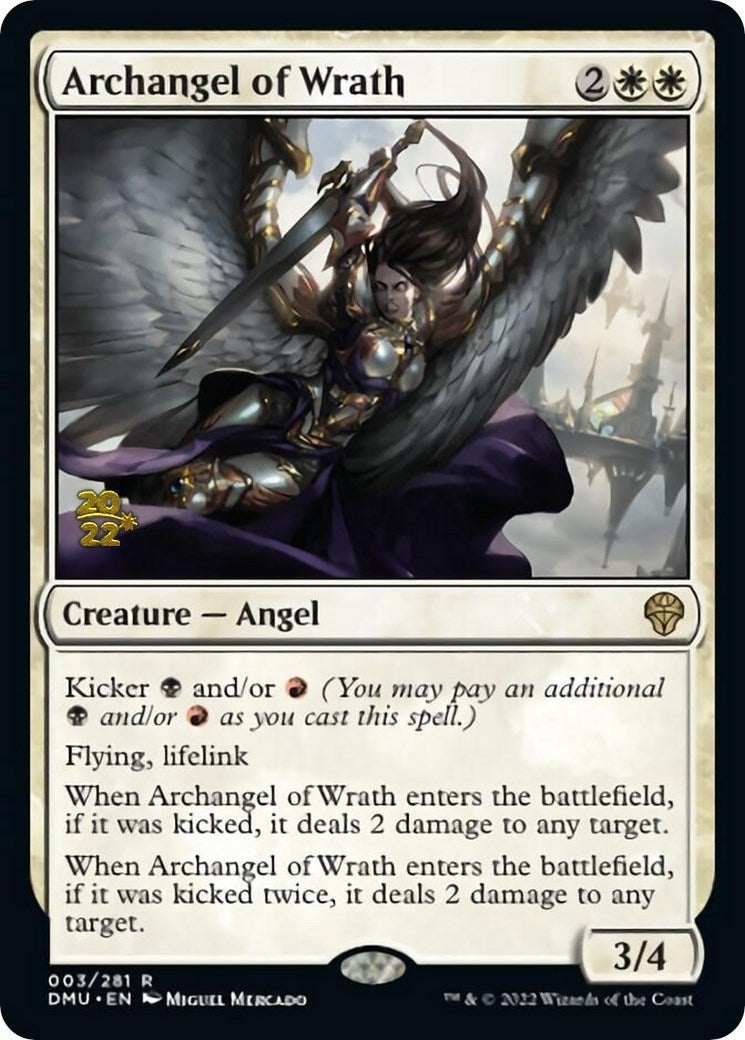 Archangel of Wrath [Dominaria United Prerelease Promos] | Red Riot Games CA