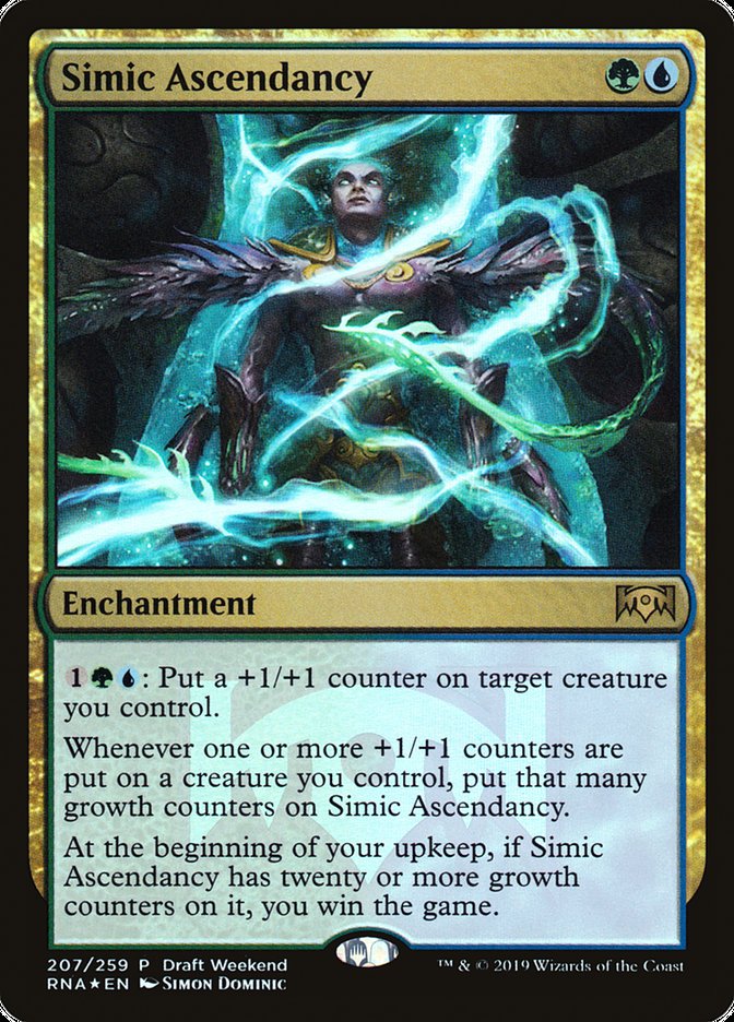 Simic Ascendancy (Draft Weekend) [Ravnica Allegiance Promos] | Red Riot Games CA