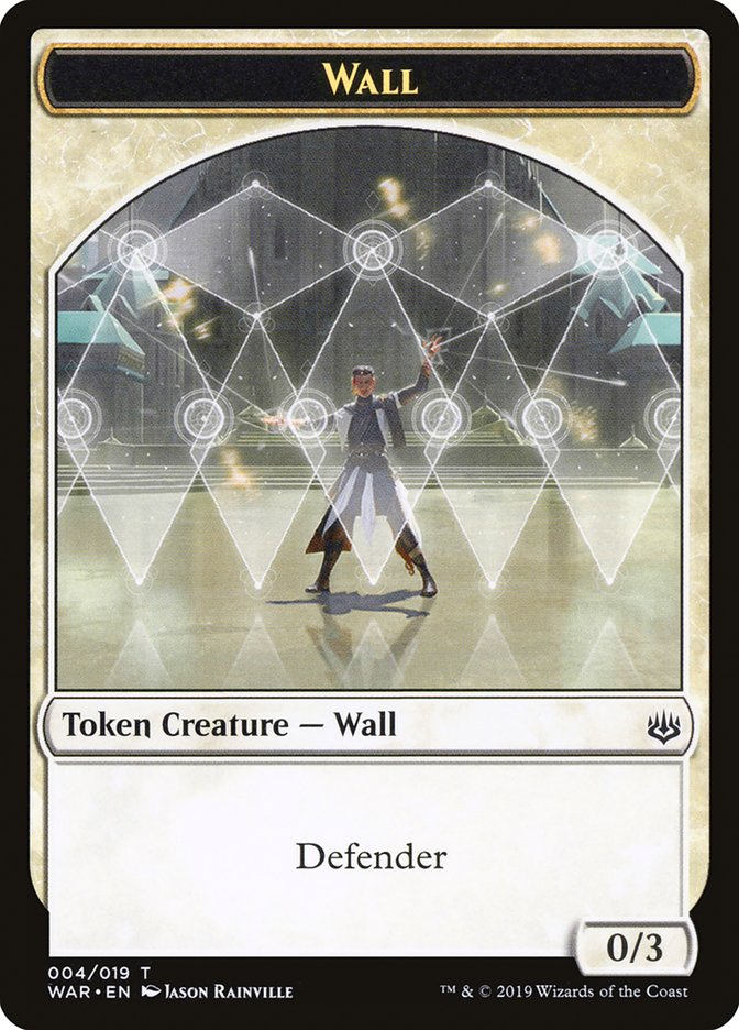 Wall Token [War of the Spark Tokens] | Red Riot Games CA