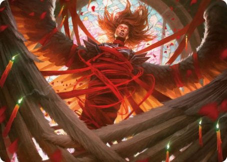 Sigarda's Imprisonment Art Card [Innistrad: Crimson Vow Art Series] | Red Riot Games CA