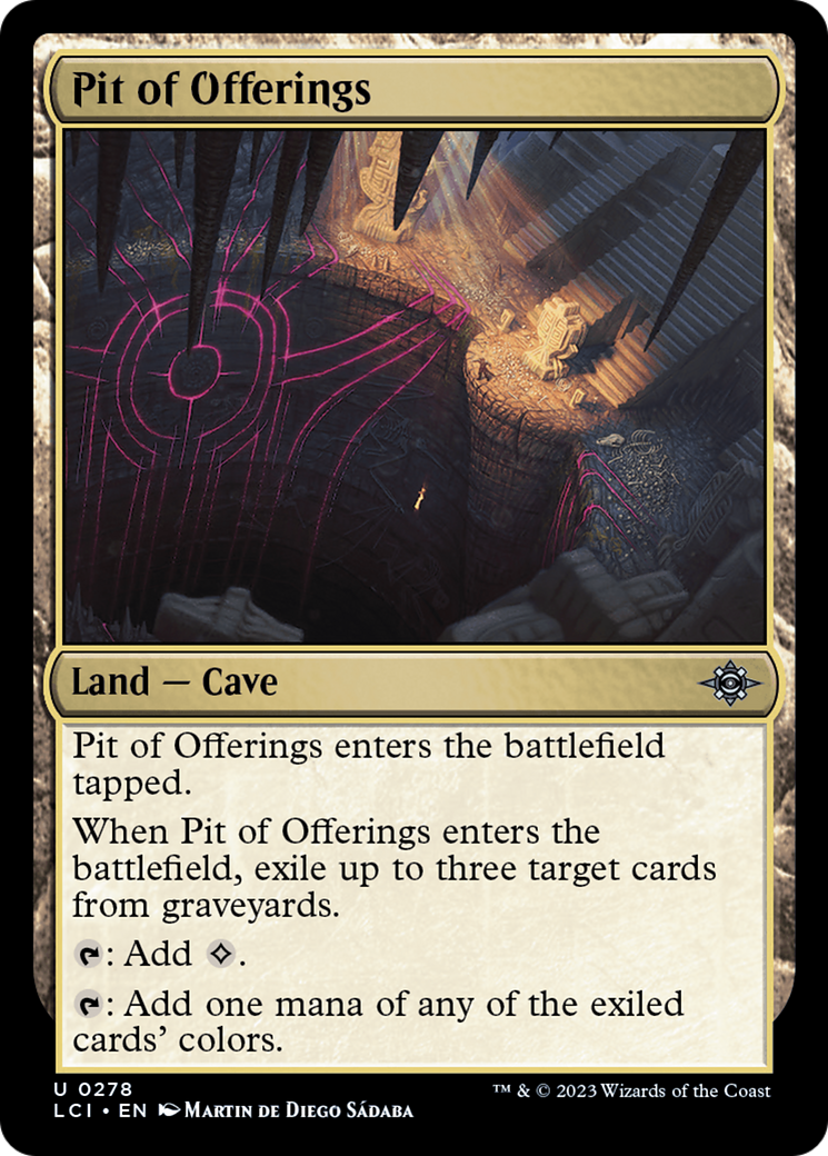 Pit of Offerings [The Lost Caverns of Ixalan] | Red Riot Games CA
