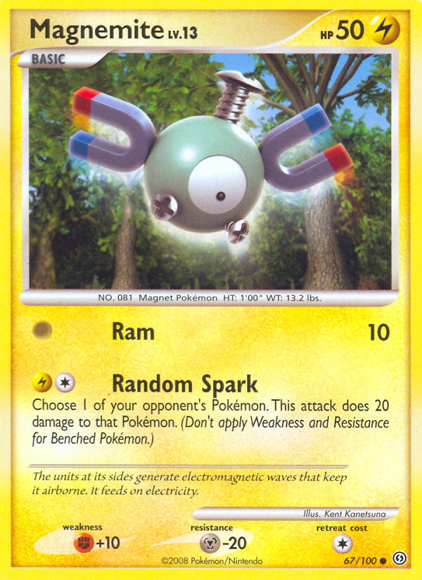 Magnemite (67/100) [Diamond & Pearl: Stormfront] | Red Riot Games CA