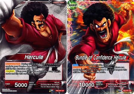 Hercule // Bundle of Confidence Hercule (TB2-001) [World Martial Arts Tournament] | Red Riot Games CA