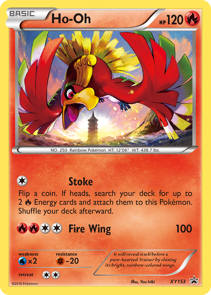 Ho-Oh (XY153) [XY: Black Star Promos] | Red Riot Games CA