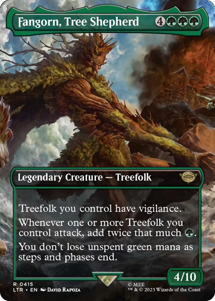 Fangorn, Tree Shepherd (Borderless Alternate Art) [The Lord of the Rings: Tales of Middle-Earth] | Red Riot Games CA