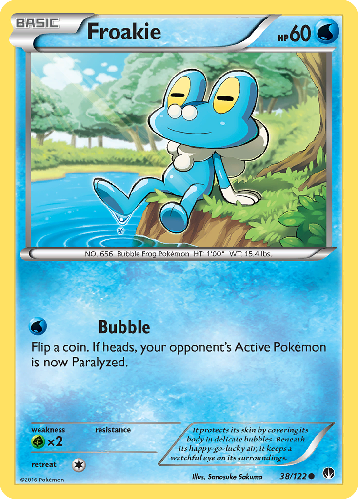 Froakie (38/122) [XY: BREAKpoint] | Red Riot Games CA