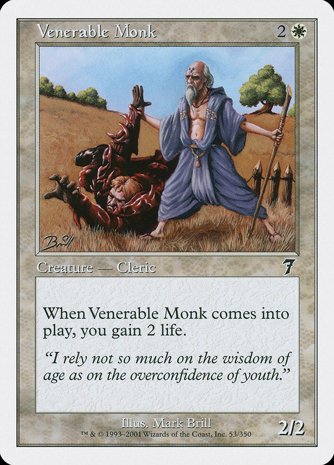 Venerable Monk [Seventh Edition] | Red Riot Games CA