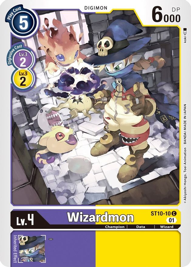 Wizardmon [ST10-10] [Starter Deck: Parallel World Tactician] | Red Riot Games CA