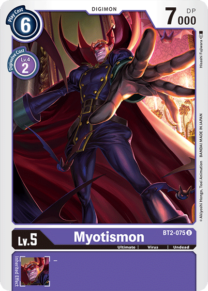 Myotismon [BT2-075] [Release Special Booster Ver.1.0] | Red Riot Games CA