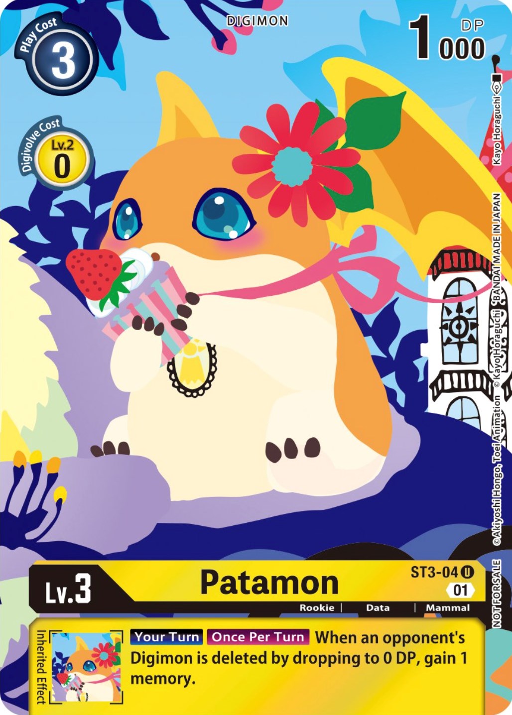 Patamon [ST3-04] (Tamer's Card Set 2 Floral Fun) [Starter Deck: Heaven's Yellow Promos] | Red Riot Games CA