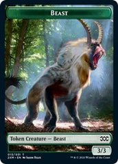 Beast // Treasure Double-Sided Token [Double Masters Tokens] | Red Riot Games CA