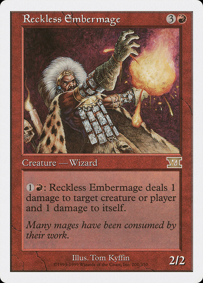 Reckless Embermage [Classic Sixth Edition] | Red Riot Games CA