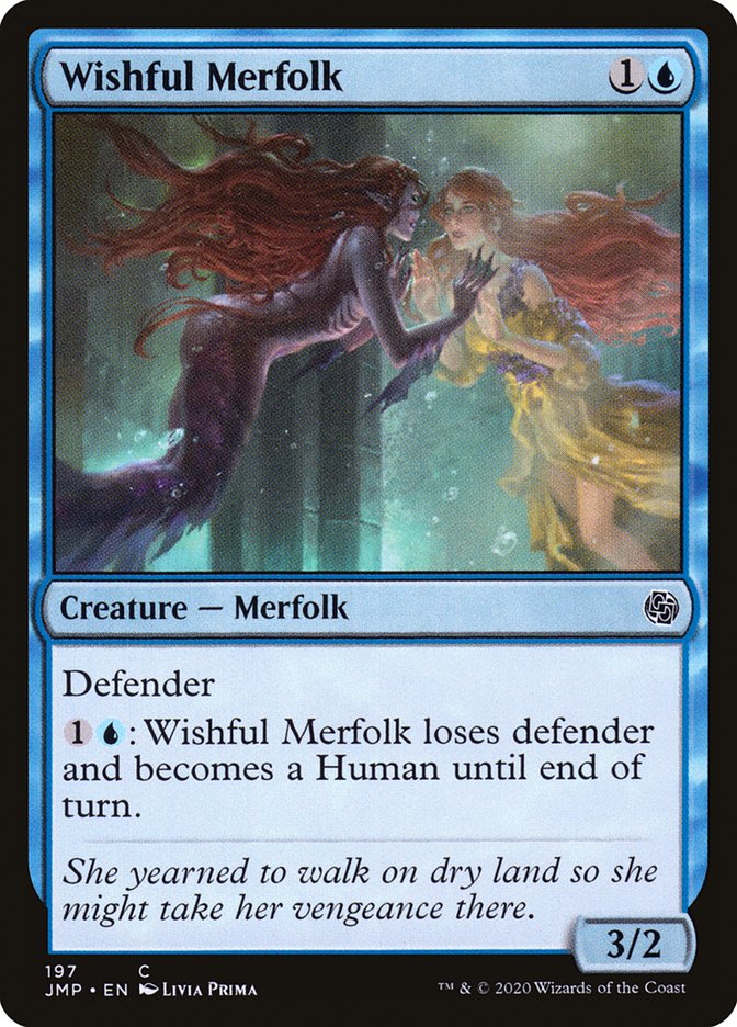 Wishful Merfolk [Jumpstart] | Red Riot Games CA