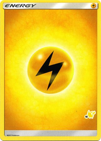 Lightning Energy (Pikachu Stamp #18) [Battle Academy 2020] | Red Riot Games CA