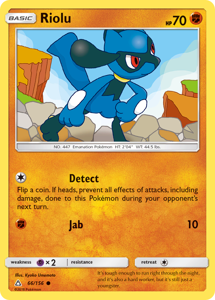 Riolu (66/156) [Sun & Moon: Ultra Prism] | Red Riot Games CA