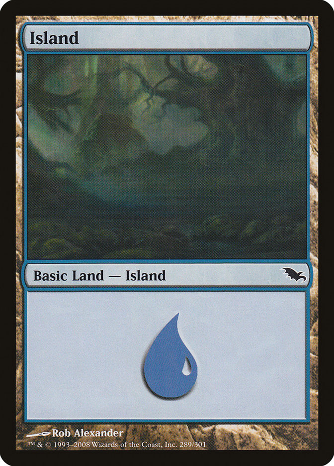 Island (289) [Shadowmoor] | Red Riot Games CA
