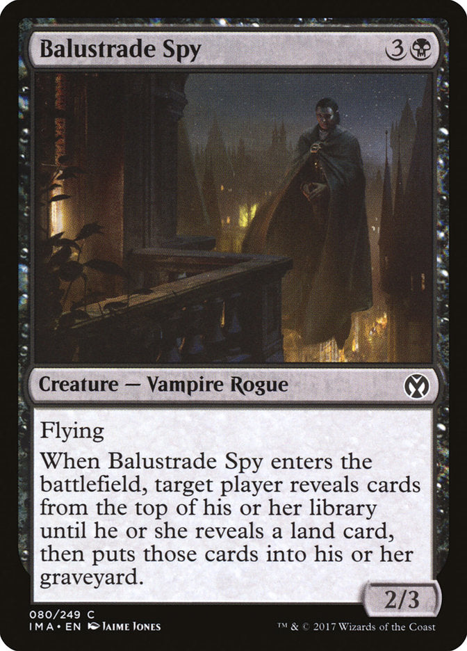 Balustrade Spy [Iconic Masters] | Red Riot Games CA