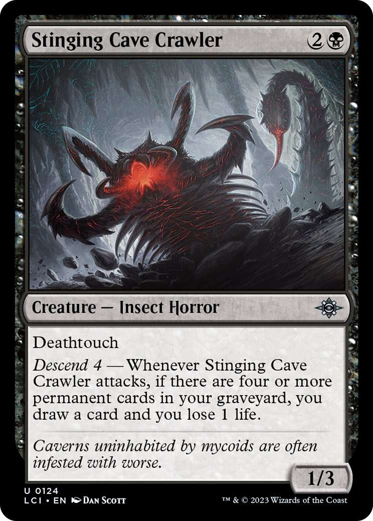 Stinging Cave Crawler [The Lost Caverns of Ixalan] | Red Riot Games CA